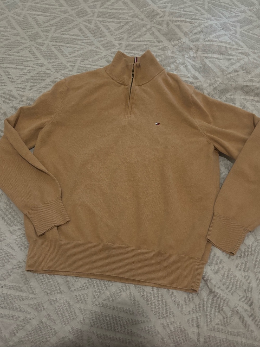 Tommy Hilfiger 1/4 Zip Pullover Adult Large